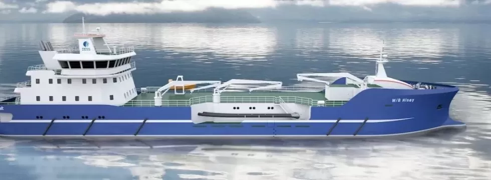 图3–冷链公司货物运输让生鲜三文鱼从挪威到上海保持 0℃鲜度–全球国际货物运输