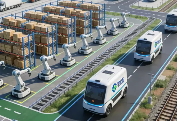 图–智慧物流园区蓬勃发展,多式联运体系构建加速推进–全球国际货物运输