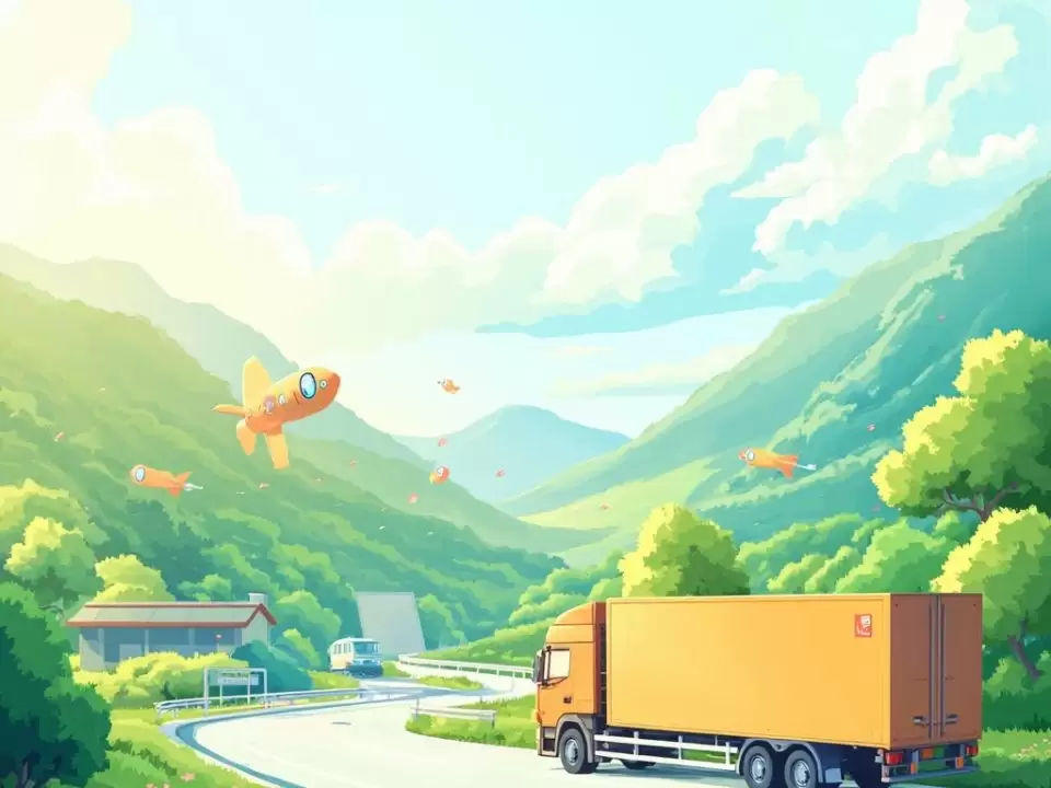 图–title”: “全球物流新趋势：绿色供应链与数字化转型”,–全球国际货物运输