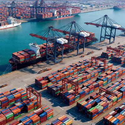 图2–全球供应链脉络：国际物流图背后的互联与挑战–全球国际货物运输