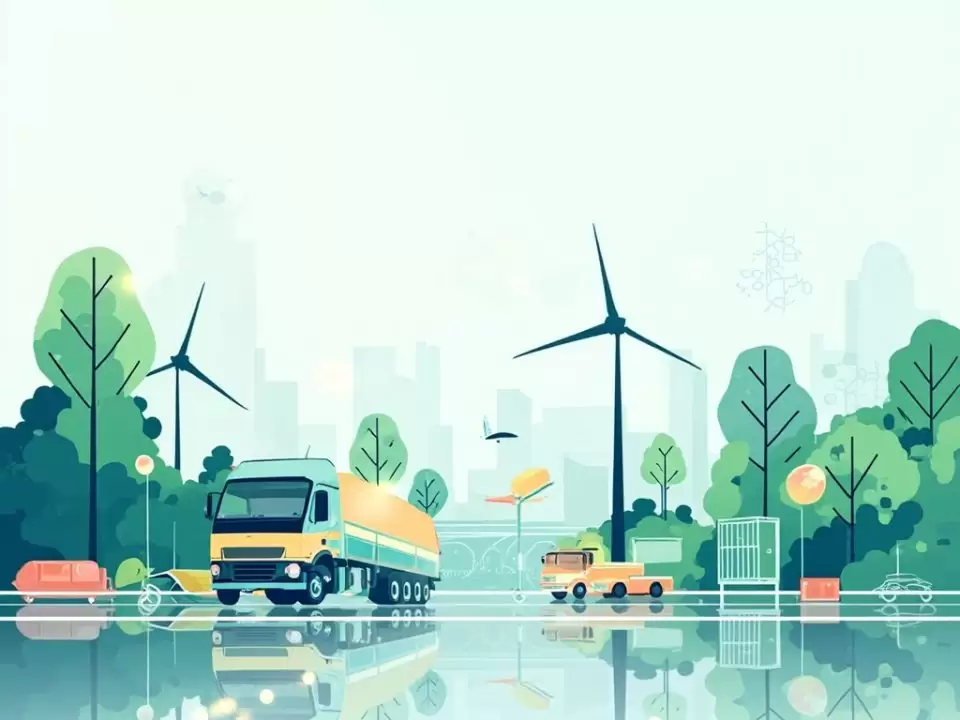 图–全球物流新趋势：绿色供应链与数字化变革–全球国际货物运输