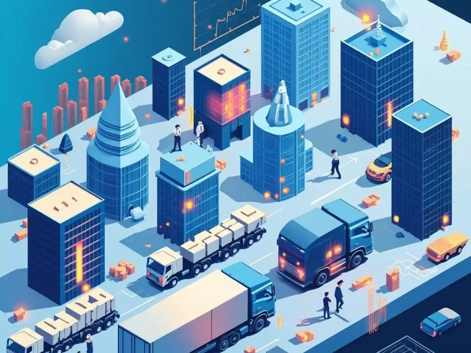 图–智慧物流技术如何重塑供应链效率–全球国际货物运输