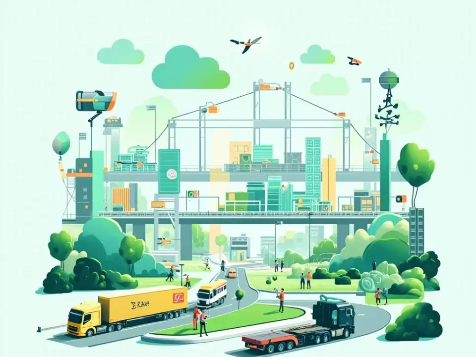 图–智能物流技术应用前景–全球国际货物运输 图–智能物流技术应用前景–全球国际货物运输