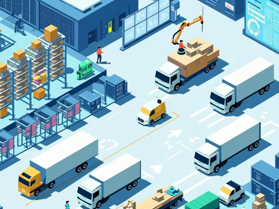 图–物流行业数字化转型：如何通过智慧物流提升效率与降低成本–全球国际货物运输