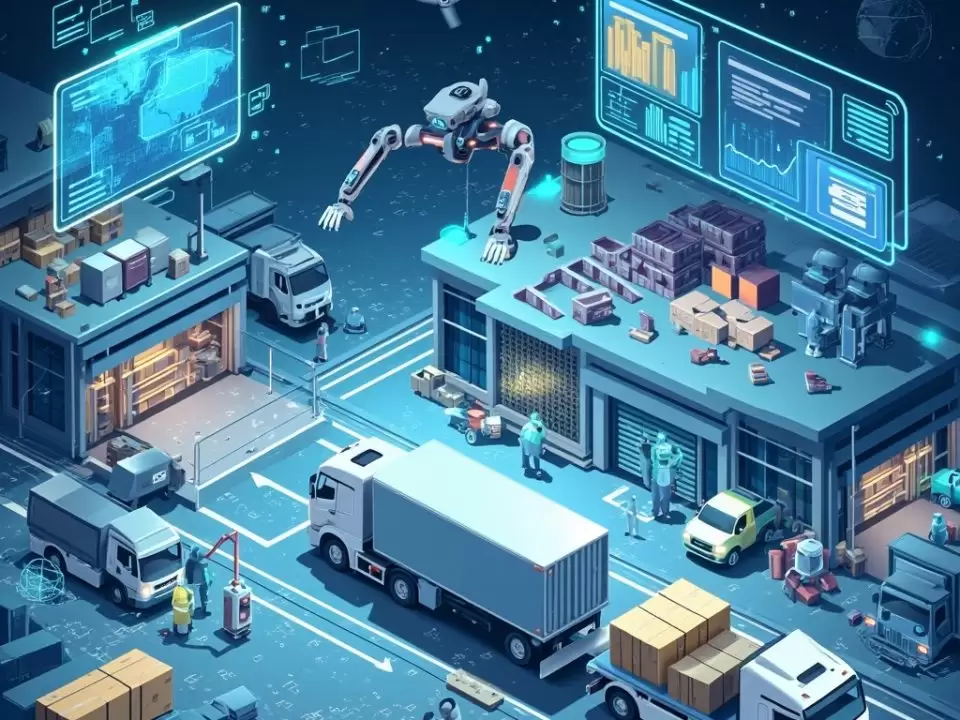 图–物流行业数字化转型：智慧物流如何重塑供应链效率–全球国际货物运输