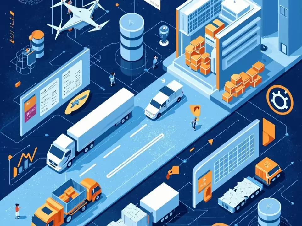图–物流行业数字化转型：智慧物流如何重塑供应链效率–全球国际货物运输