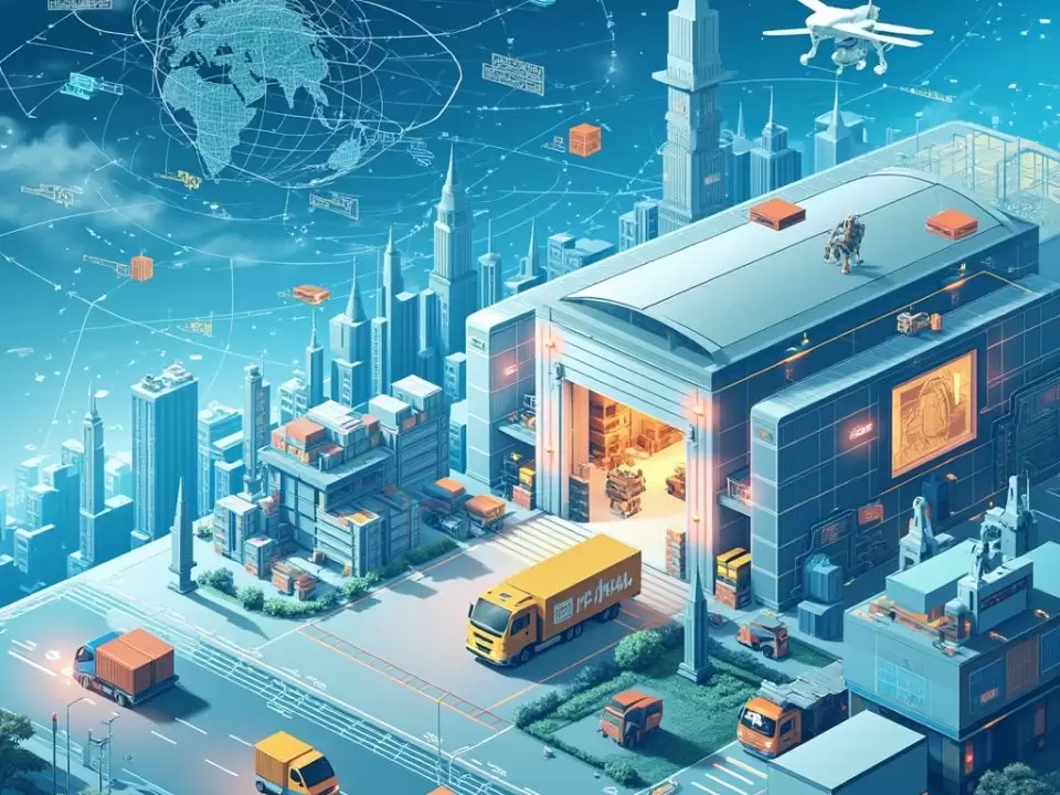图–物流行业数字化转型：智慧物流如何重塑供应链未来–全球国际货物运输