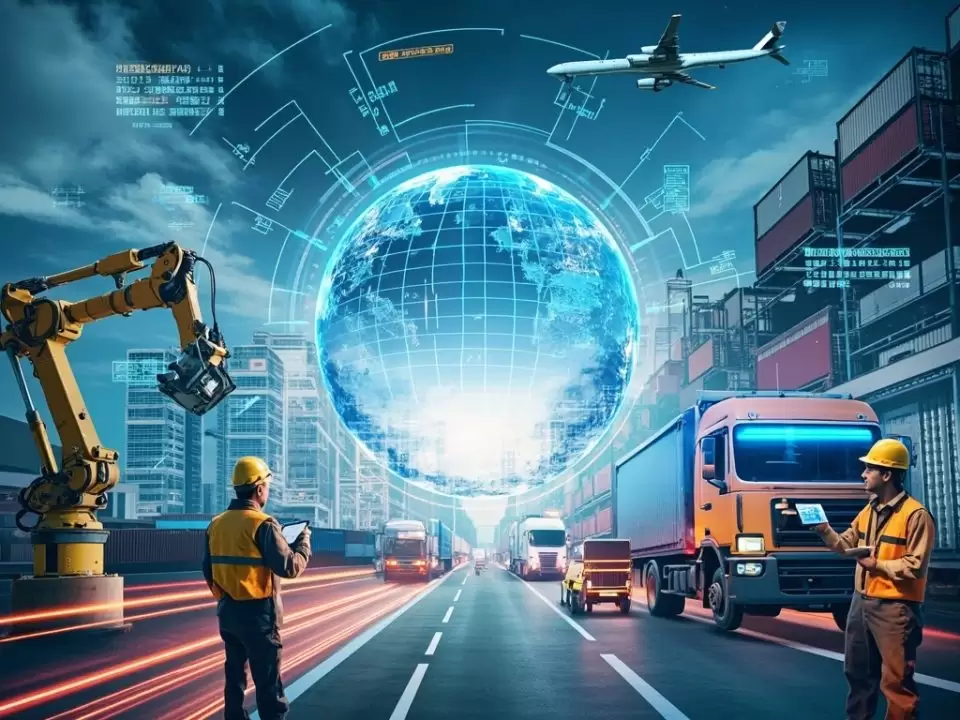 图–物流行业新变革，智慧供应链引领未来–全球国际货物运输