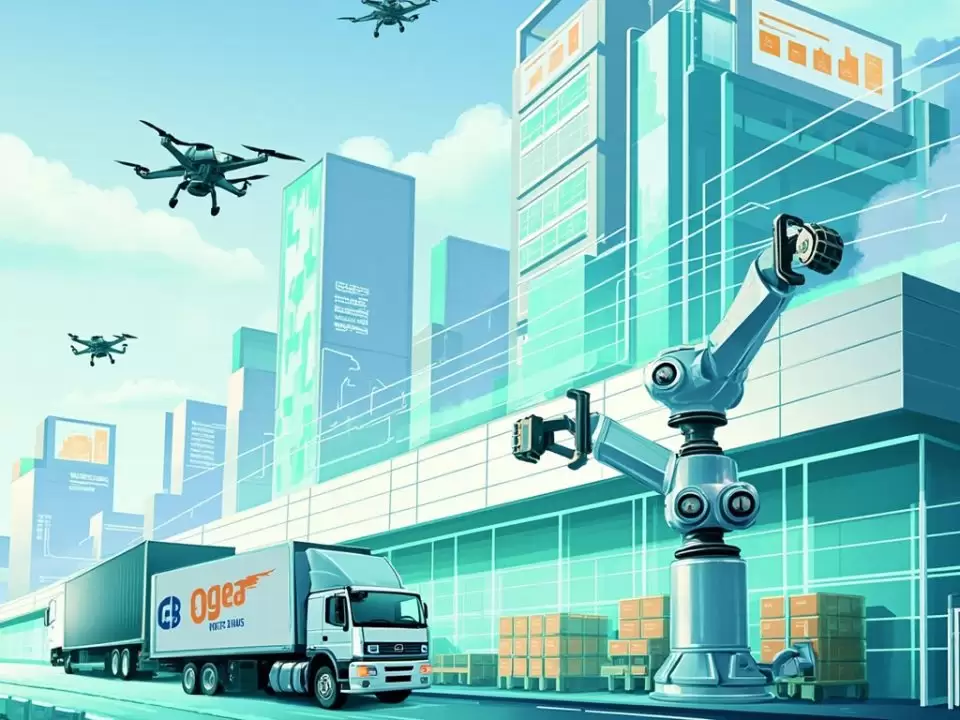 图–物流行业新趋势解读，智慧物流重塑供应链–全球国际货物运输