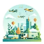 图–物流行业新趋势：智慧物流与绿色供应链–全球国际货物运输