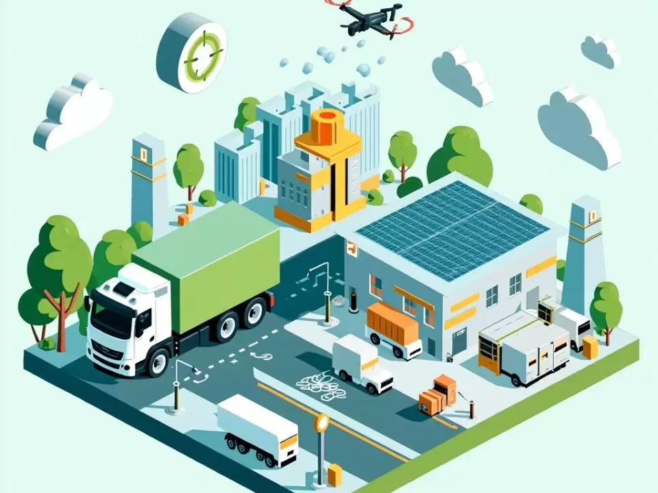 图–物流行业新趋势：智慧物流与绿色供应链 (2)–全球国际货物运输