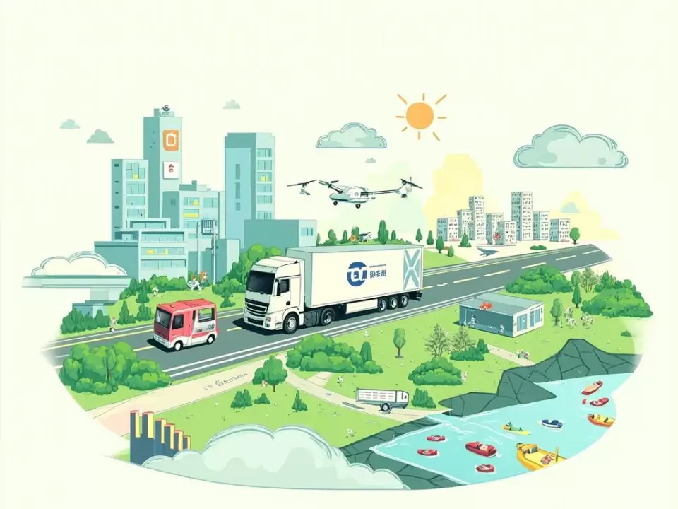 图–物流行业新趋势：智能升级与绿色转型–全球国际货物运输