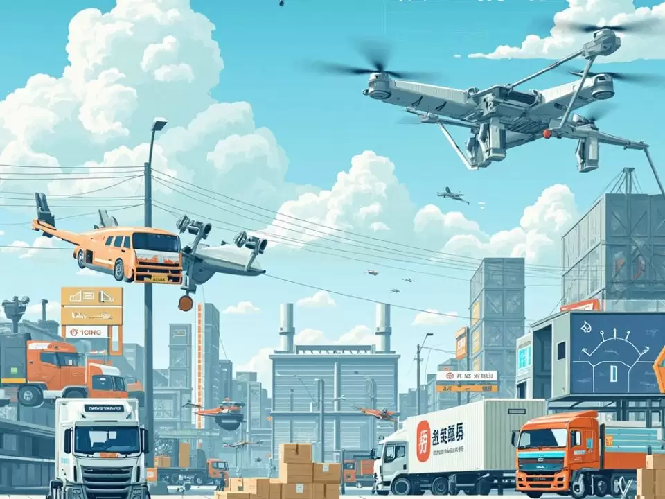 图–物流行业迎来智能化变革，降本增效成核心驱动力–全球国际货物运输