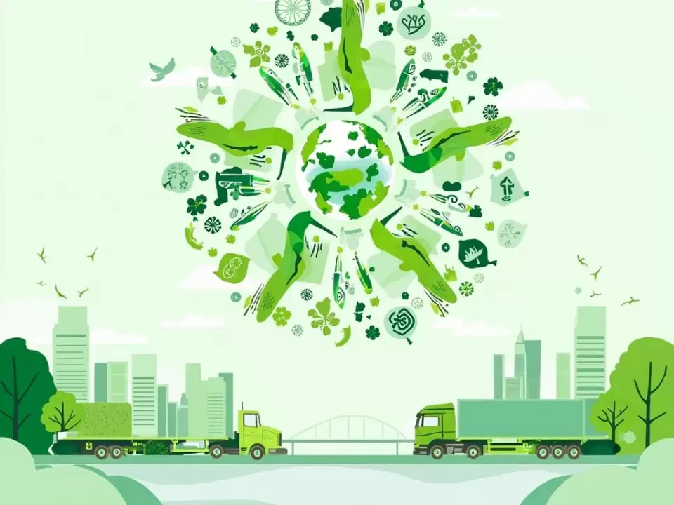 图–绿色物流：企业可持续发展的必由之路–全球国际货物运输