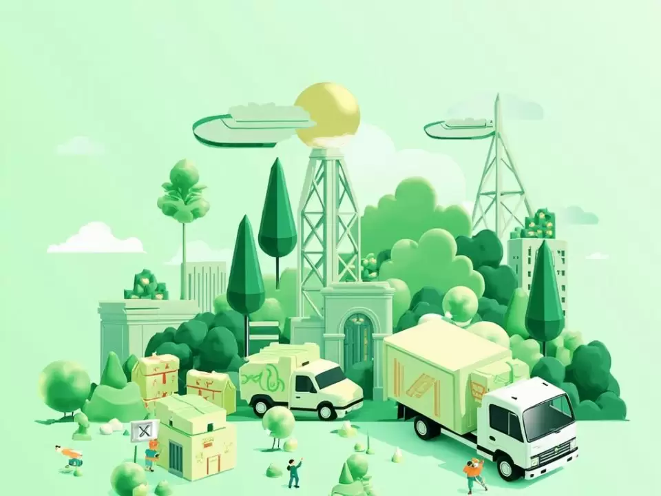 图–绿色物流：可持续发展的必然路径–全球国际货物运输
