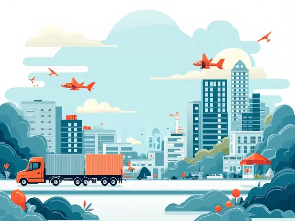 图–跨境电商物流升级：破解最后一公里交付难题–全球国际货物运输