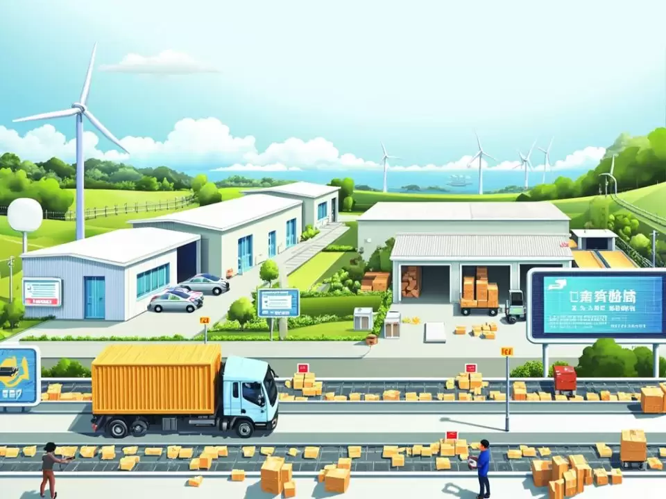 图–降本增效新篇章：绿色物流与可持续发展战略解析–全球国际货物运输