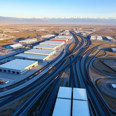 图–丝路新枢纽：乌鲁木齐国际物流园的崛起与未来–全球国际货物运输