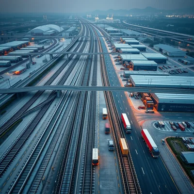 图–华中国际物流：连接全球的供应链动脉–全球国际货物运输