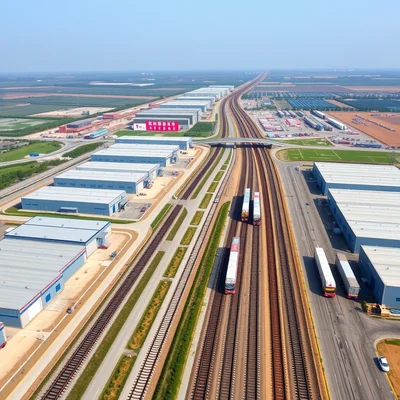 双鸭山中俄国际物流园：东北亚跨境贸易新枢纽的战略崛起