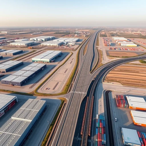 图–平西国际物流园：现代供应链的枢纽与区域经济的引擎–全球国际货物运输