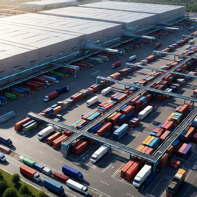 图–连接世界的精准脉搏：国际物流网络中的可靠伙伴–全球国际货物运输