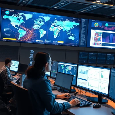 图2–全球化时代的供应链中枢：国际物流整合服务的核心价值–全球国际货物运输