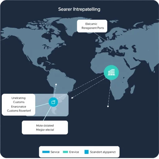 图2–国际物流通关实验:流程、挑战与智能化未来–全球国际货物运输 图2–国际物流通关实验:流程、挑战与智能化未来–全球国际货物运输