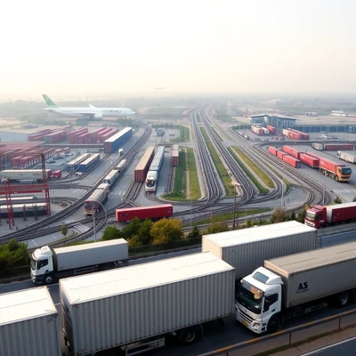 图2–枢纽升级聚势能：郑州国际物流园智能化扩容，共筑内陆开放新高地–全球国际货物运输