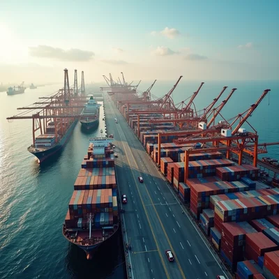 图2–横跨山海，精准交付：韩骏国际物流的全球供应链实践–全球国际货物运输