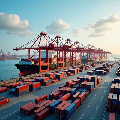 图2–现代国际物流港口的核心功能与战略价值–全球国际货物运输