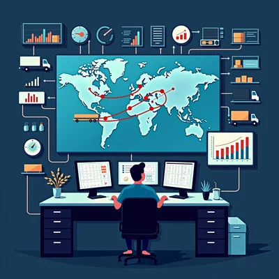 图2–跨境物流信息透明度提升之道：以捷顺发国际物流查单服务为例–全球国际货物运输