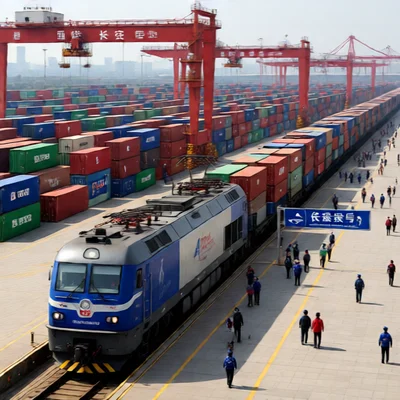 图2–陕西国际物流：古丝路枢纽的现代脉动–全球国际货物运输