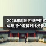 2026年海运代理费用构成与报价差异对比分析–辰飞雨全球国际货物运 2026年海运代理费用构成与报价差异对比分析–辰飞雨全球国际货物运